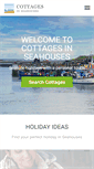 Mobile Screenshot of cottagesinseahouses.co.uk